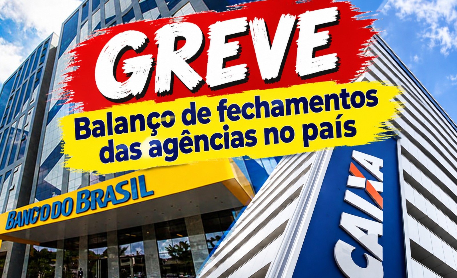Caixa, BB e Basa fecham durante greve no AM