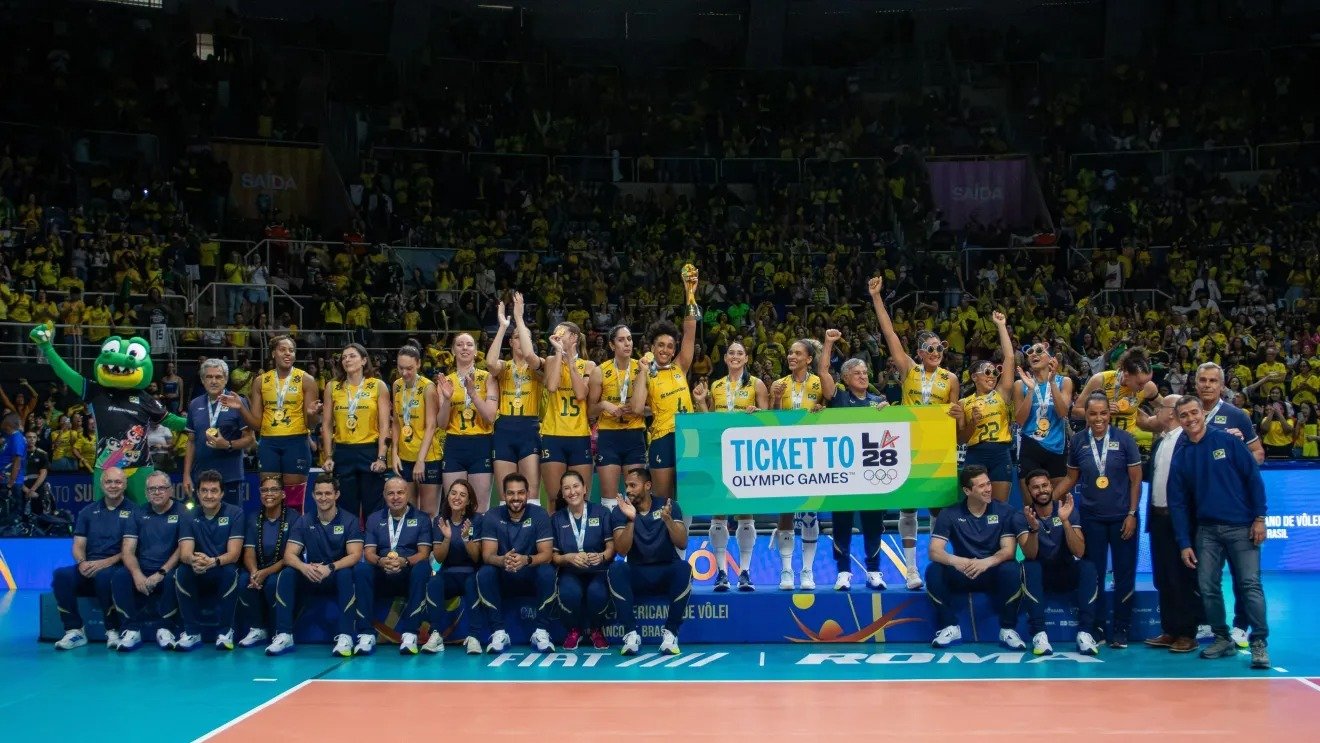 Brasil x Argentina vale título no Sul-Americano de vôlei