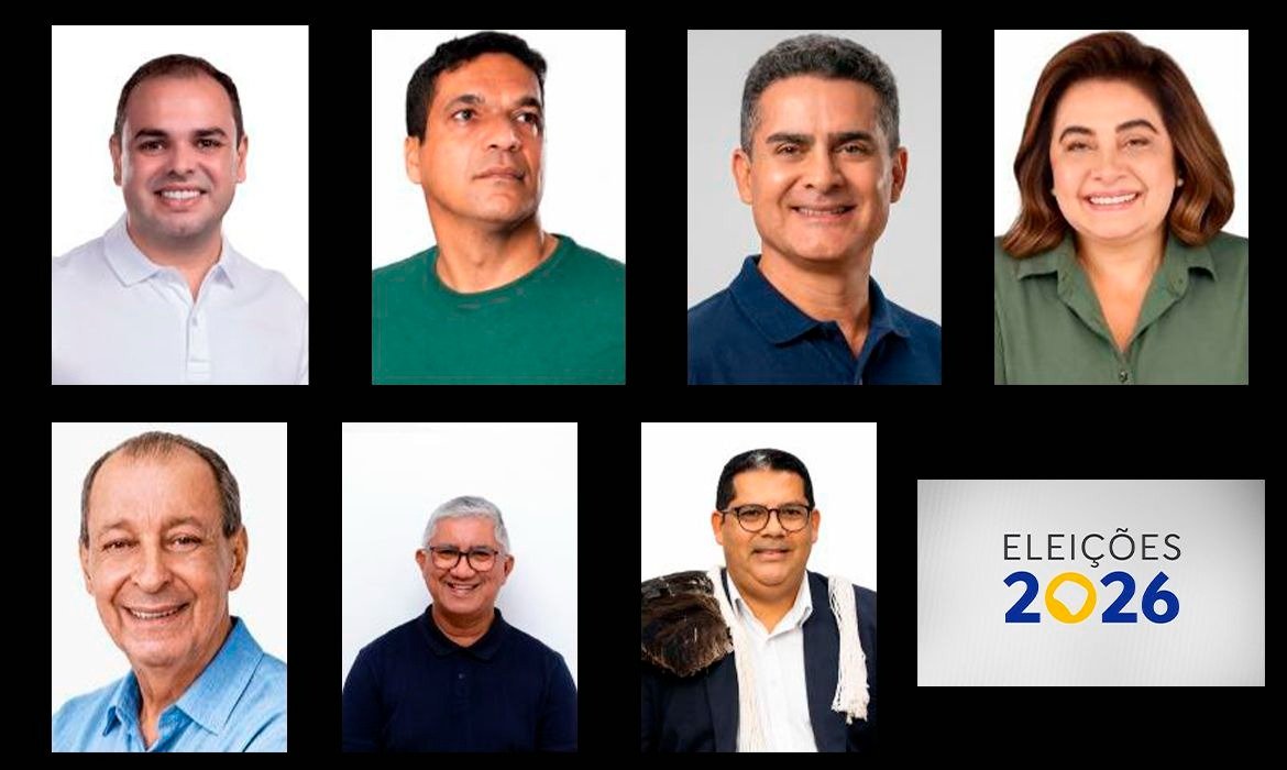 Amazonas terá sete candidatos na disputa pelo governo em 2026