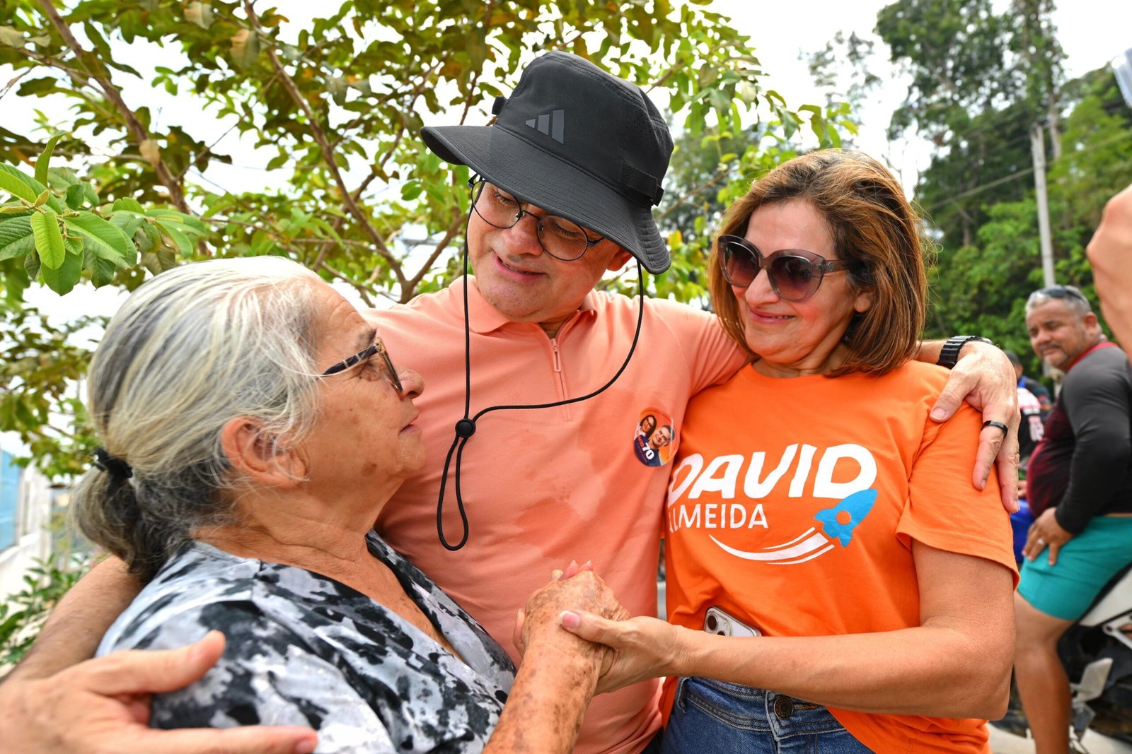 Nova Cidade recebe visita de David Almeida a contenções